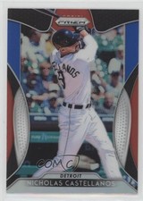 2019 Panini Prizm Red White & Blue Nick Castellanos Nicholas #93 pv4