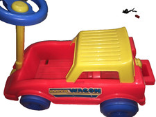 Racer Wagon Kids Toy-Rare Vintage -SHIPS N 24 HOURS