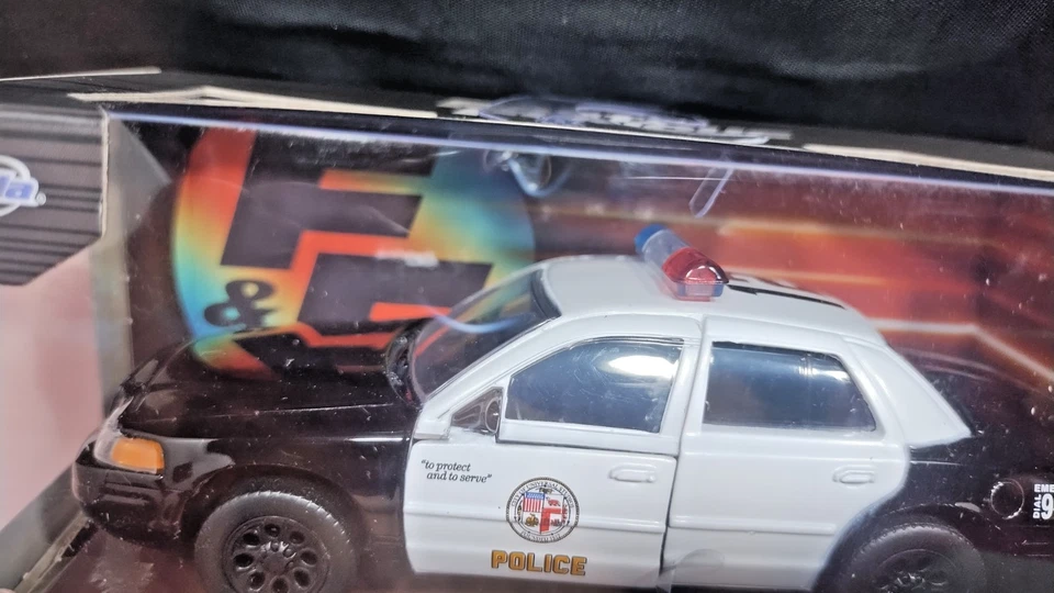 Fast & Furious Ford Crown Victoria Police Car Diecast 1:32 Scale Jada Toys New - Image 2 of 3
