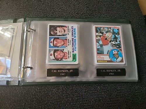 "Iron Man" Cal Ripken Jr Porcelain Baseball Card Collection Complete Set - Picture 3 of 8