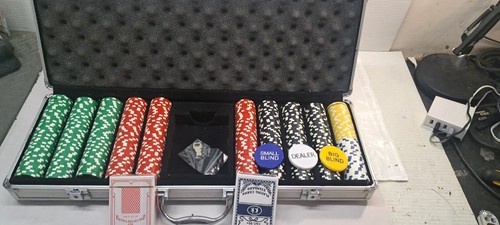 Brybelly Ultimate 500 14g Clay Poker Chip Set - Casino Grade 40 x 3.3 mm - Picture 11 of 11