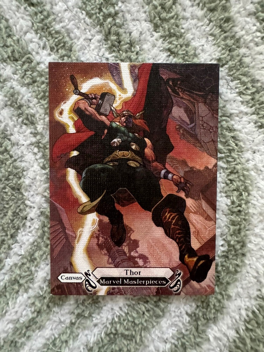 2018 Upper Deck Marvel Masterpieces Canvas Gallery Thor #93 | eBay