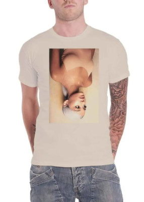 T-Shirt Ariana Grande - Unisex GRÖSSE S - Beige Sand - Ardene - Neu - Sammler