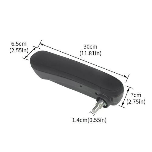 Front Left Inboard Seat Armrest Fit For FIAT 500 1.4L 2016-2018 2019 6BV31KRLAA - Foto 4 di 9