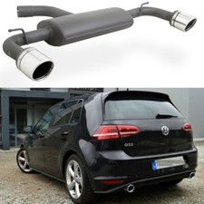 Ulter Duplex Sportauspuff VW Golf VII 2.0 GTI 169kW Bj 13-17 re li je 1x100mm