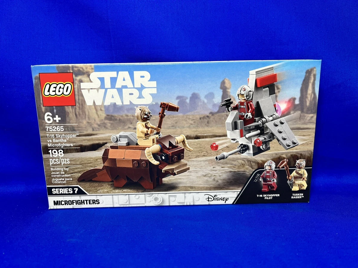 LEGO 75265 Star Wars T 16 Skyhopper vs Bantha Microfighters 2020