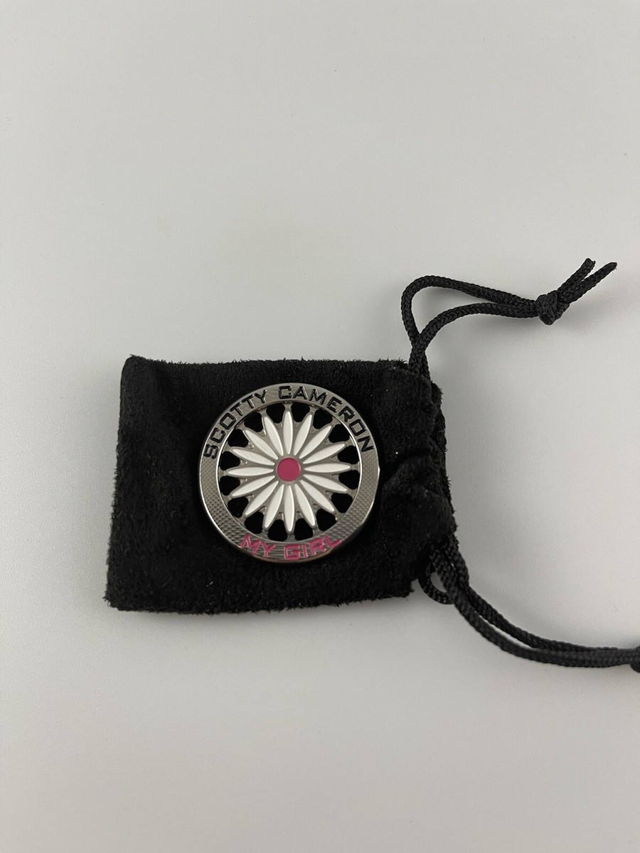 New Scotty Cameron My Girl Pink Ball Marker Coin Hand Crafted 