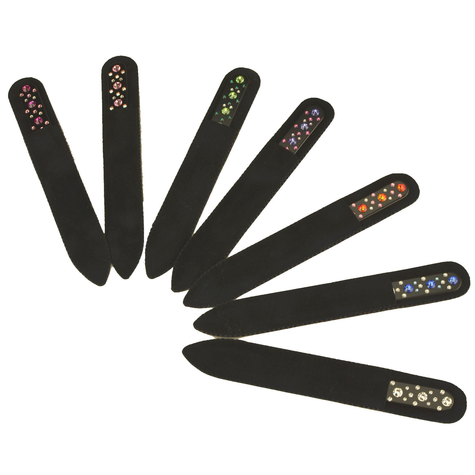 Glass Nail file / Swarovski Crystals/Gift Manicure Pedicure Nail Files Mont Bleu eBay