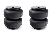 (2) AIR LIFT DOMINATOR 2600 AIR RIDE SUSPENSION BAG mini rat hot rod lowrider