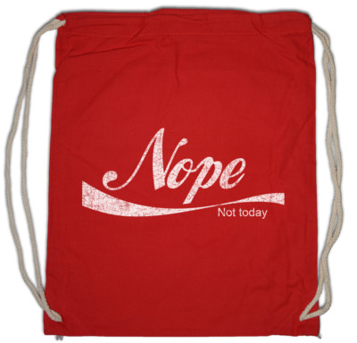 Nope Cola Turnbeutel  Gamer Fun Games Gaming Admin computer science scientist