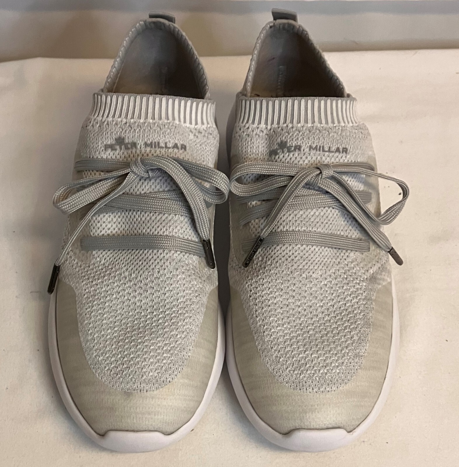 Peter Millar Slate Gray Hyperlight Glide Knit Ath… - image 1