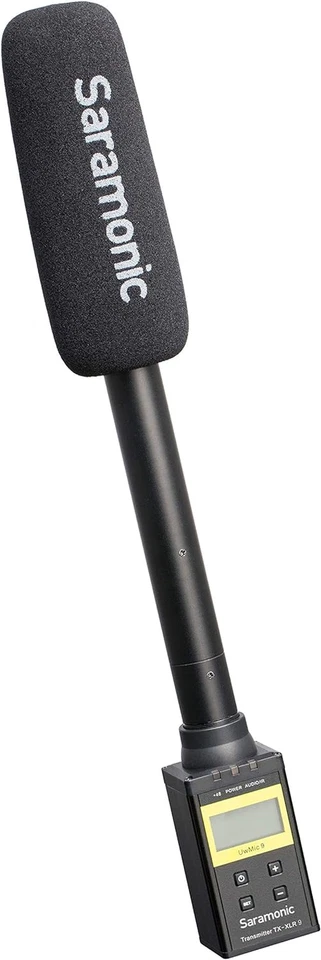 Transmisor XLR enchufable TX-XLR9 para sistema de micrófono inalámbrico UHF digital Uwmic9 Foto 4 de 4