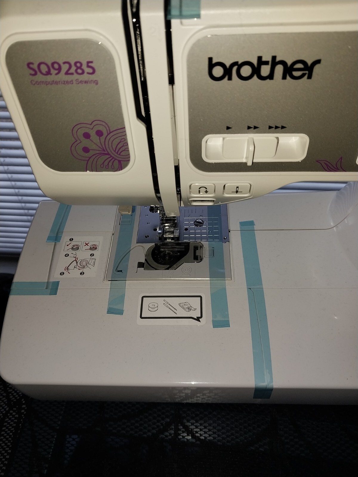 Brother SQ9285 150 Stitch Computerized Sewing Machine 12502645184 eBay