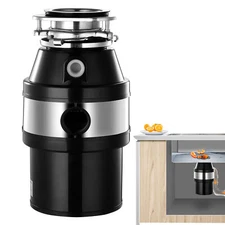 4000 RPM Household Garbage Disposer Kitchen Food Waste Sink Disposal 550W New---