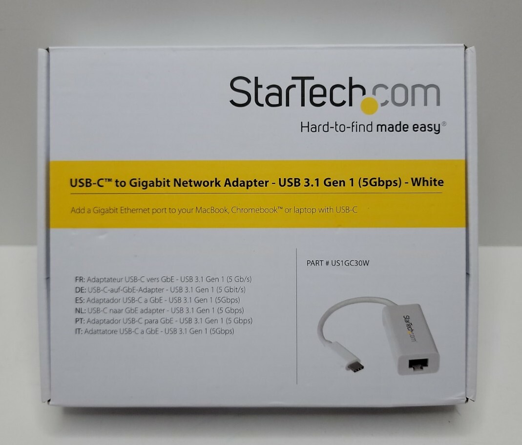 Startech.com Usb-c To Gigabit Network Adapter - Usb 3.1 Gen 1 | eBay