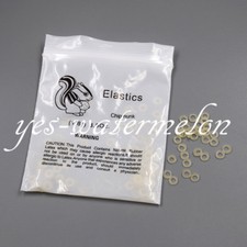 Dental Orthodontic Rubber bands Elastic Band for Braces 1/8" 3.5 Oz Chipmunk