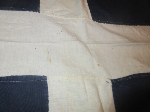 VINTAGE RARE HELLENIC HAND MADE PARTS - GREEK FLAG - FROM LATE 30s - Picture 3 of 9