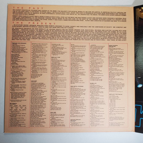 Styx - Kilroy Was Here Vinyl 1983 SP-3734 Gatefold Excellent Condition - Picture 7 of 9