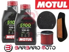 KIT TAGLIANDO OLIO MOTUL FILTRI ARIA + OLIO YAMAHA XMAX XCITY 125 2009 2010 2011
