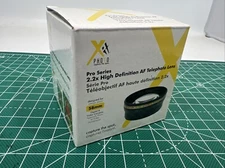 SEALED Xit Pro XT2X58 58mm 2.2x High Definition AF Telephoto Lens Camera 