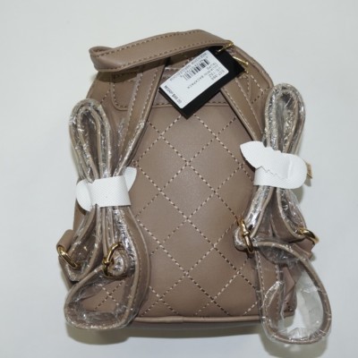 bebe Julia Faux Leather Taupe Mini Backpack bebe Women main image 2