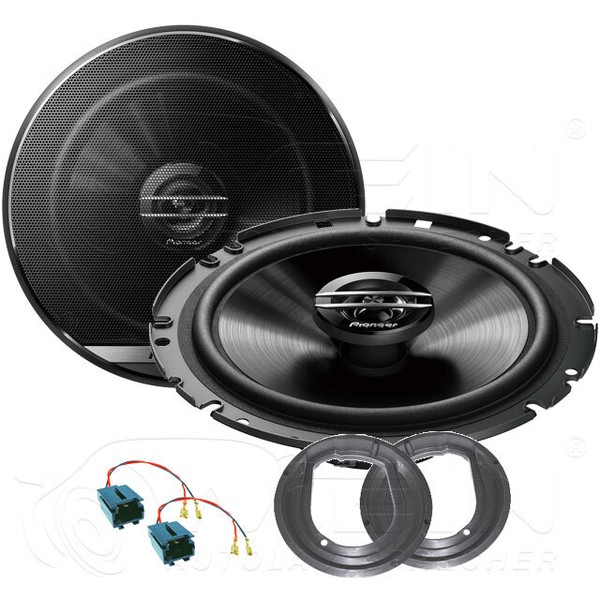 Pioneer Lautsprecher FüR Peugeot 306 1993-2002 Front TüR Vorn 2-Wege 300W #BF45-image