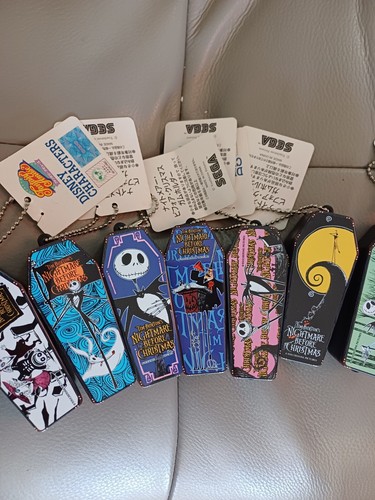 Fantasy Amuse Sega Japanese The Nightmare Before Christmas Penny Arcade Keyrings - Picture 3 of 5