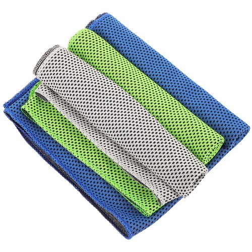 3 Pcs Quick-drying Sports Towel Travel Fitness Gym Sweat Cooling