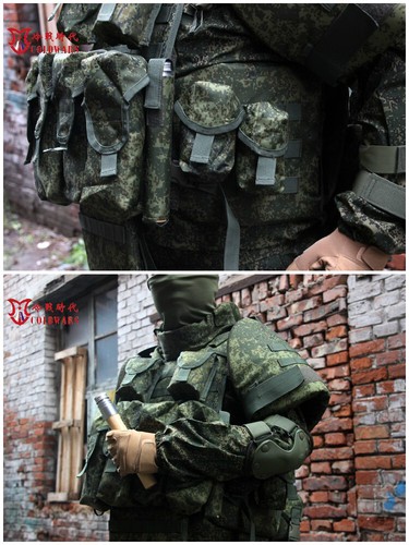 Russian Tactical Molle 6B45 EMR Green Camouflage Vest Body Armor - Picture 8 of 16