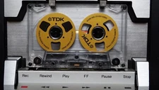 Audio Cassette TDK Gold Reel to Reel Tape