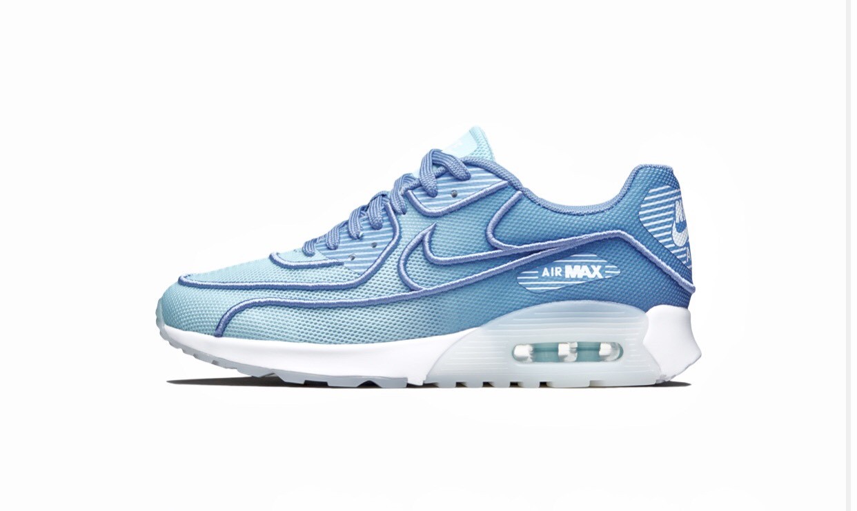 NEW NIKE AIR MAX 90 Ultra 2.0 Breathe Women SIZE 6.5 Polarize Blue 917523-400 NEW NIKE AIR MAX 90 Ultra 2.0 Breathe Women SIZE 6.5 Polarize Blue 917523-400