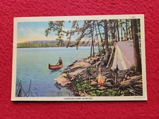 Lakeside Camp In Maine Linen