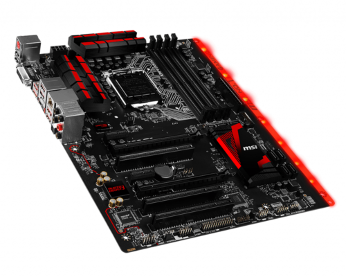 MSI B150A GAMING PRO Motherboard Intel B150 LGA 1151 DDR4 ATX USB 3.1 DVI Core - Afbeelding 1 van 4