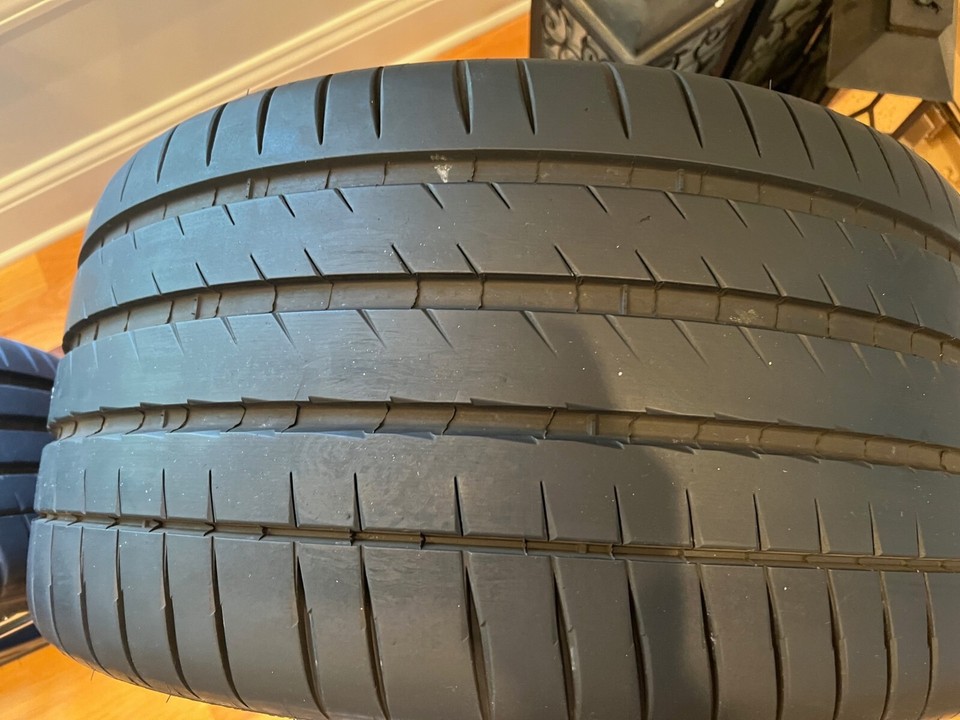 AUTHENTIC 2023 AUDI R8 V10 PLUS FORGED DYNAMIC OEM TPMS TIRES RIMS ...