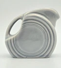 Fiesta Mini Disk Pitcher Pearl Gray ~ First Quality ~ 5 oz