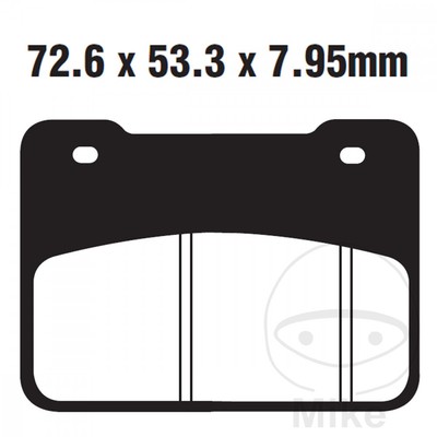 EBC SINTERED BRAKE PADS HH SCOOTER
