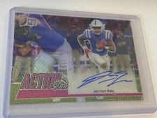 2022 Leaf Pro Set Metal Action Ink Crystal Pink Jerrion Ealy Rc Auto /10