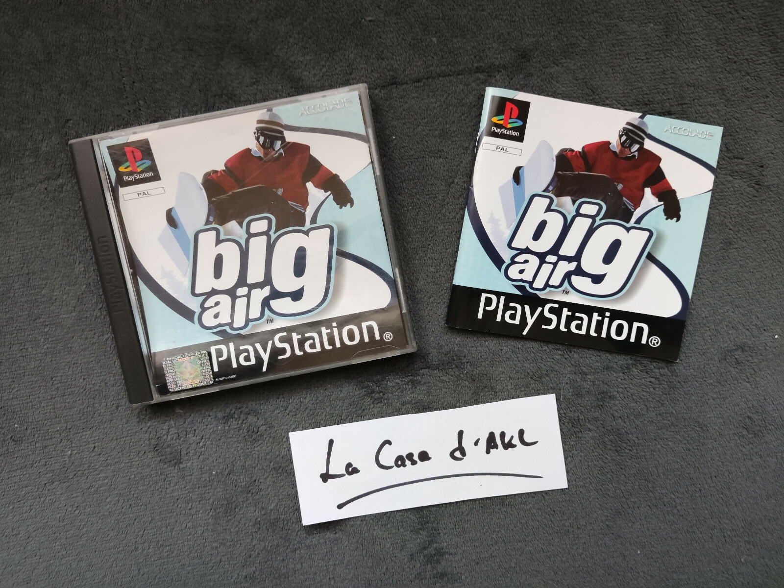 Big Air complet sur PlayStation 1 Ps1 - FR