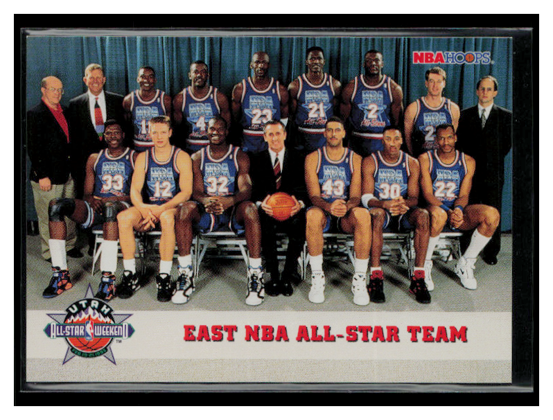 1993 Hoops #281 East NBA All-Star Team