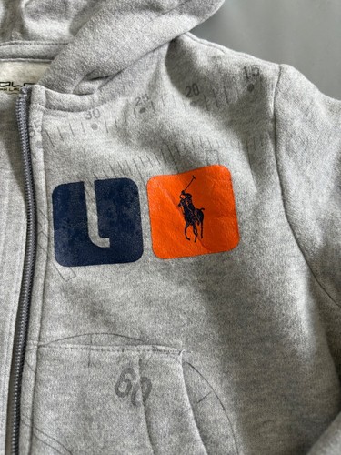 New POLO RALPH LAUREN Boy's Active Full ZipSweater Hoodie Spring Size 2 2T NWT - Picture 2 of 4