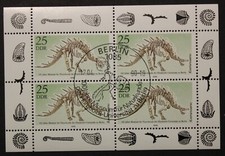 RDA: Michel-Nr. 3325 "100 J. Naturhist. Museo Berlín" Klbg. de 1990, gest.