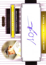 2008 Razor Signature Series #123 Allan Dykstra AU/1199 - NM-MT