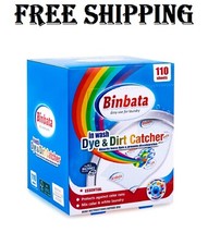 Color Grasper for Laundry 110 Count, Fragrance Free Dye Catcher Essential for
