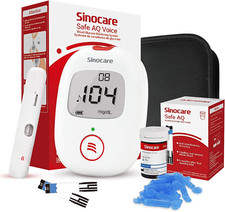 Misuratore Glicemia, Diabete Test Glucosio Nel Sangue Con Strisce Reattive