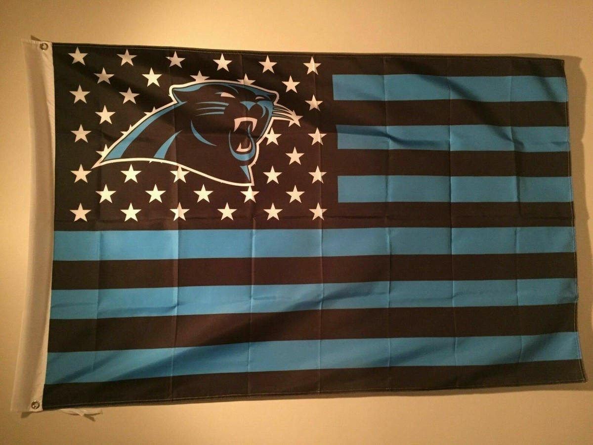Panthers FLAG 3X5 Carolina Banner Fast Shipping New UK