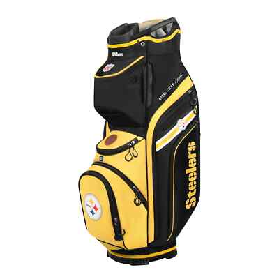 New Wilson Pittsburgh Steelers NFL Golf Cart Bag