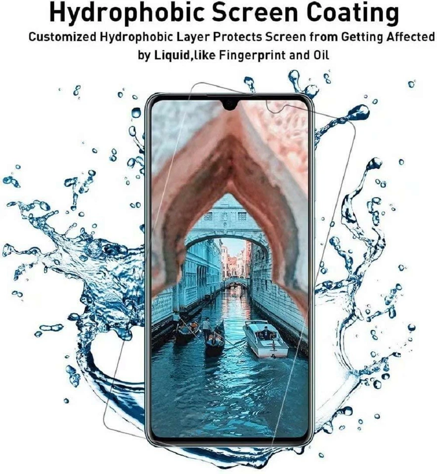 Protector protector de pantalla con película LCD transparente de alta definición para Sony Xperia L4 (6,2"), (paquete de 5) Foto 2 de 4