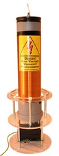 Solid State Tesla Coil - 24V SSTC Bausatz+Geh&auml;use+SSTC kit Teslaspule Teslatrafo