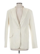Max Studio Women Ivory Blazer S