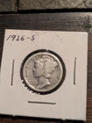 1929-S USA Mercury Dime....